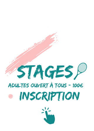 Stage adultes tennis TCD